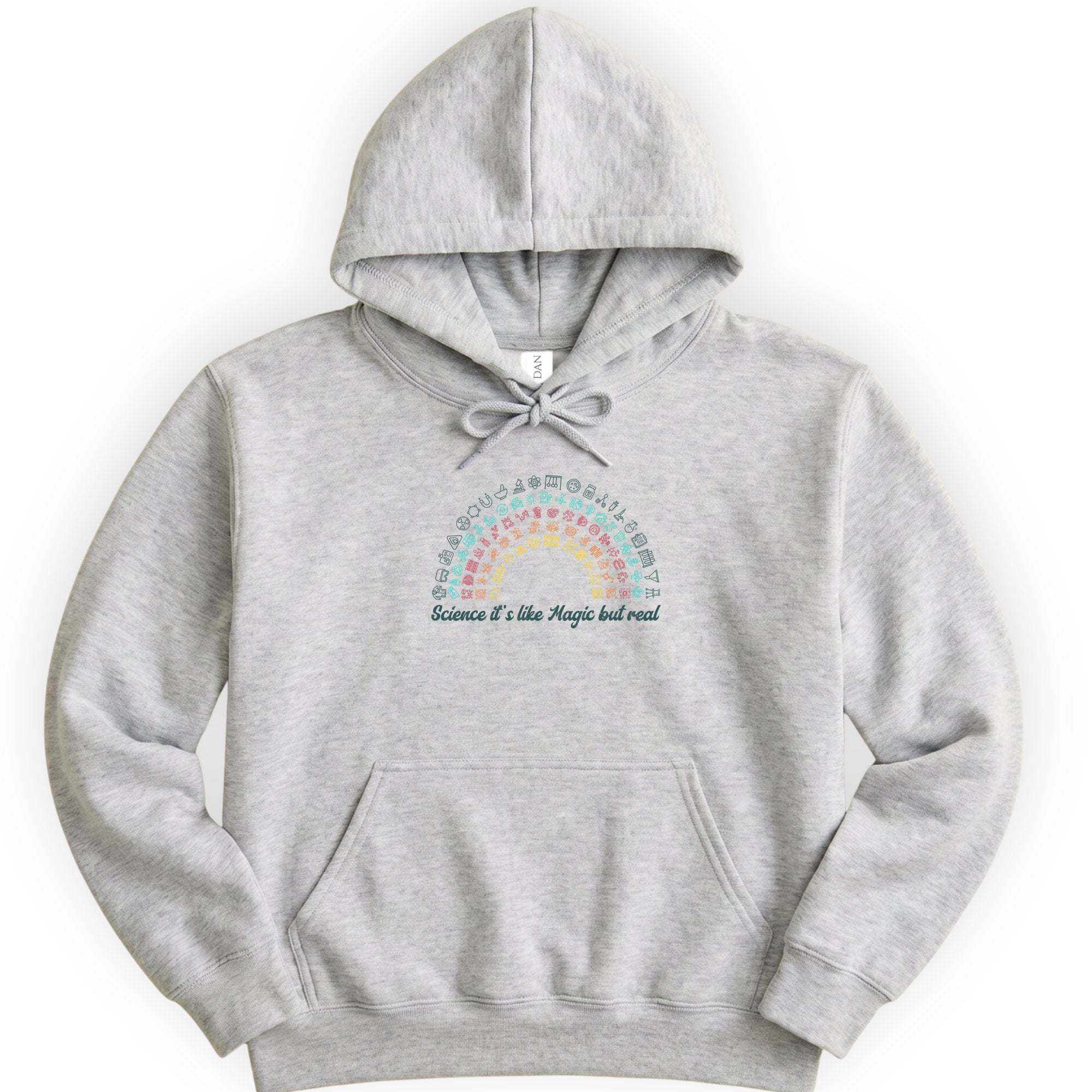 Science Rainbow hoodie — Ash