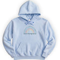 Science Rainbow hoodie — Light Blue