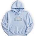 Science Rainbow hoodie — Light Blue