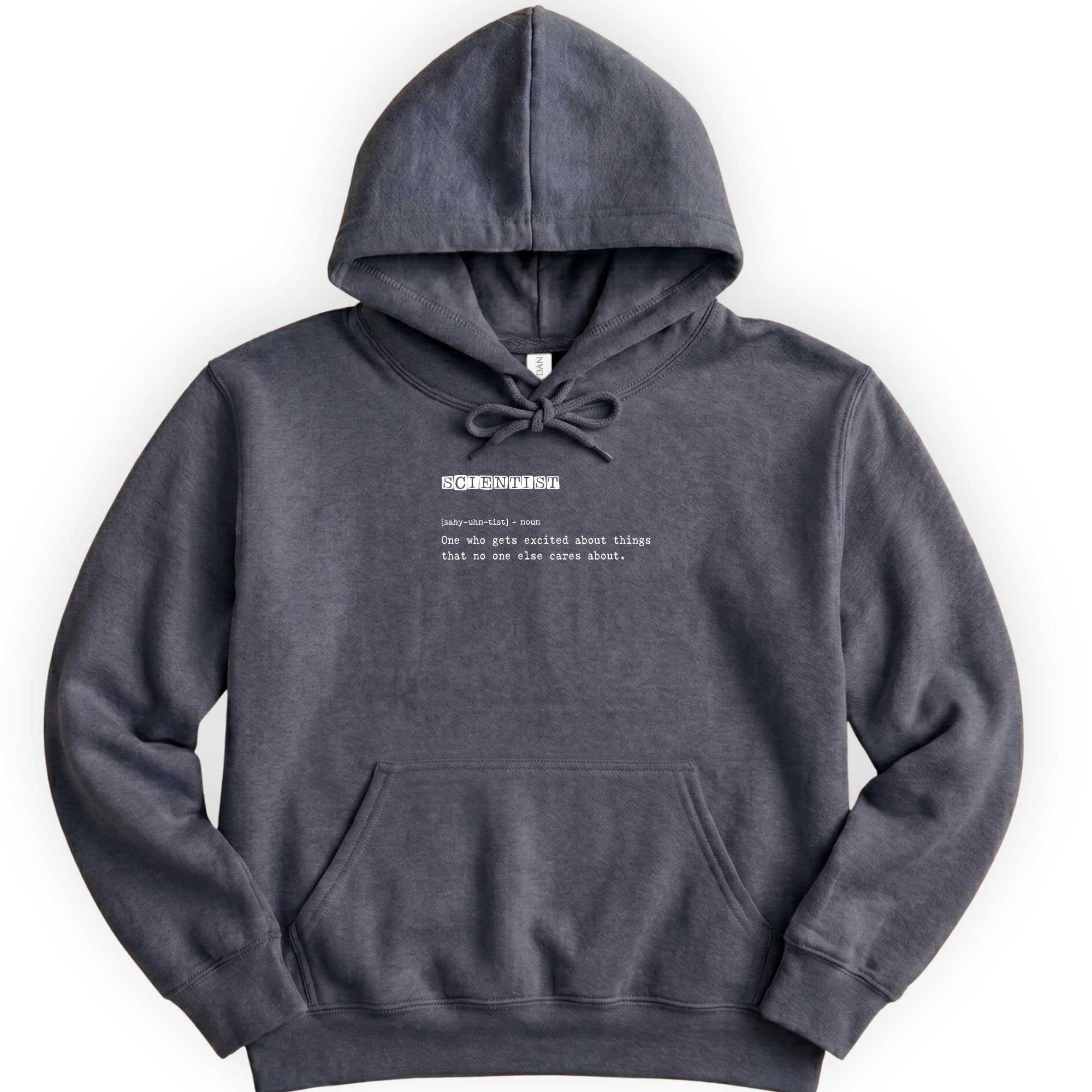 Scientist Definition hoodie — Dark Heather