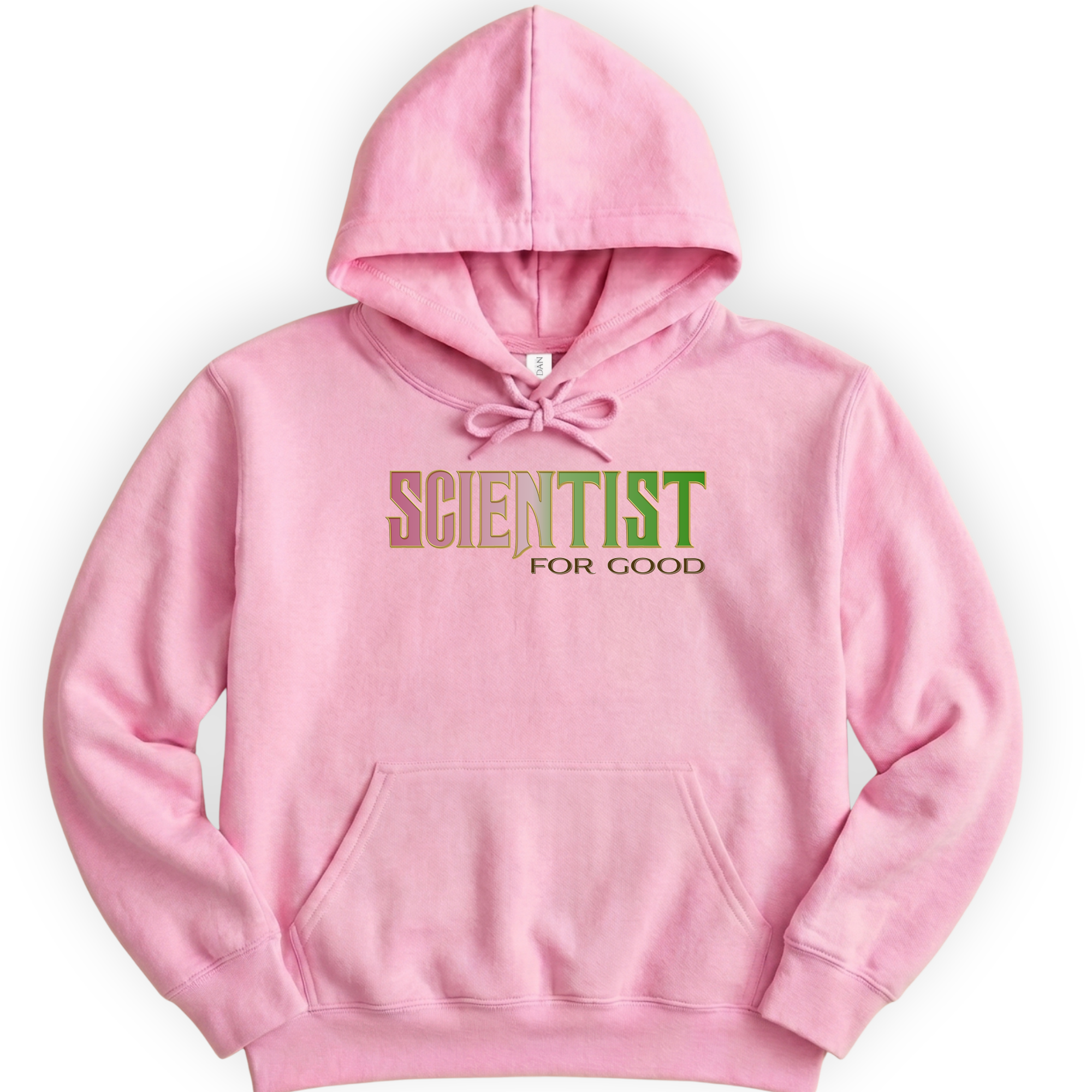 Scientist For Good hoodie — Light Pink