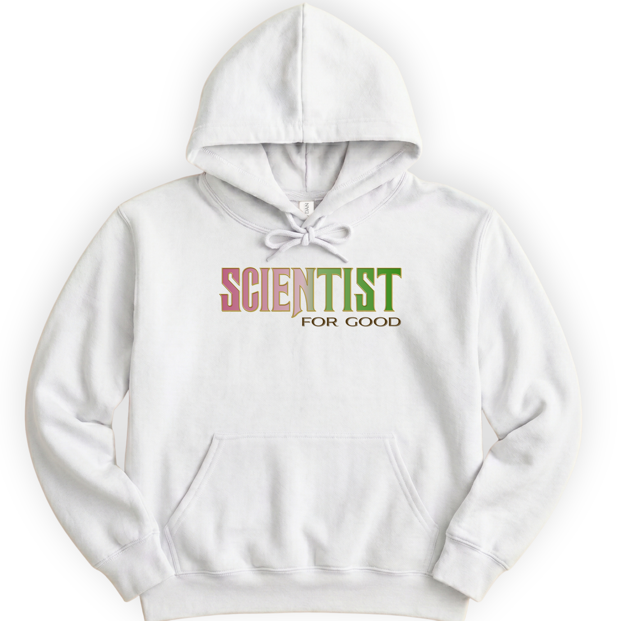 Scientist For Good hoodie — White