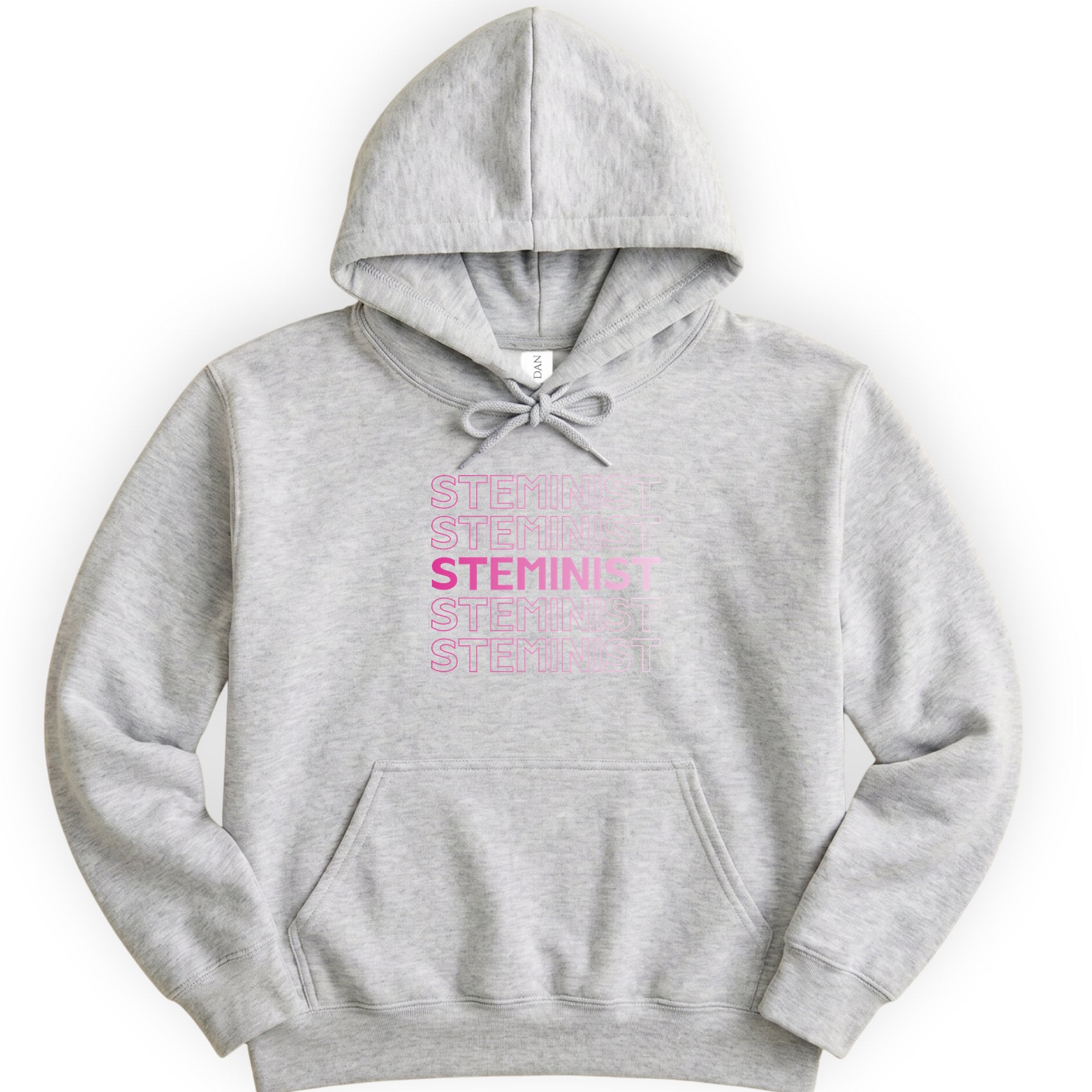 STEMINIST hoodie — Ash