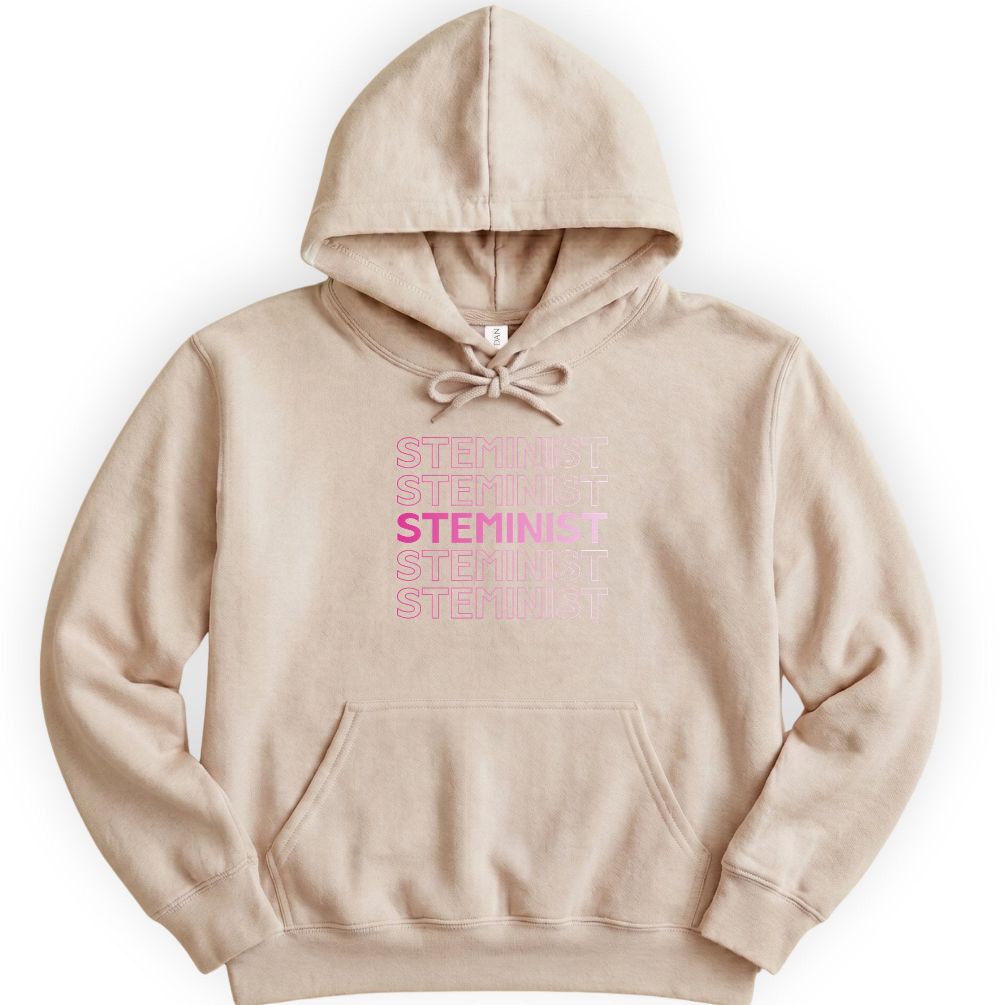STEMINIST hoodie — Sand