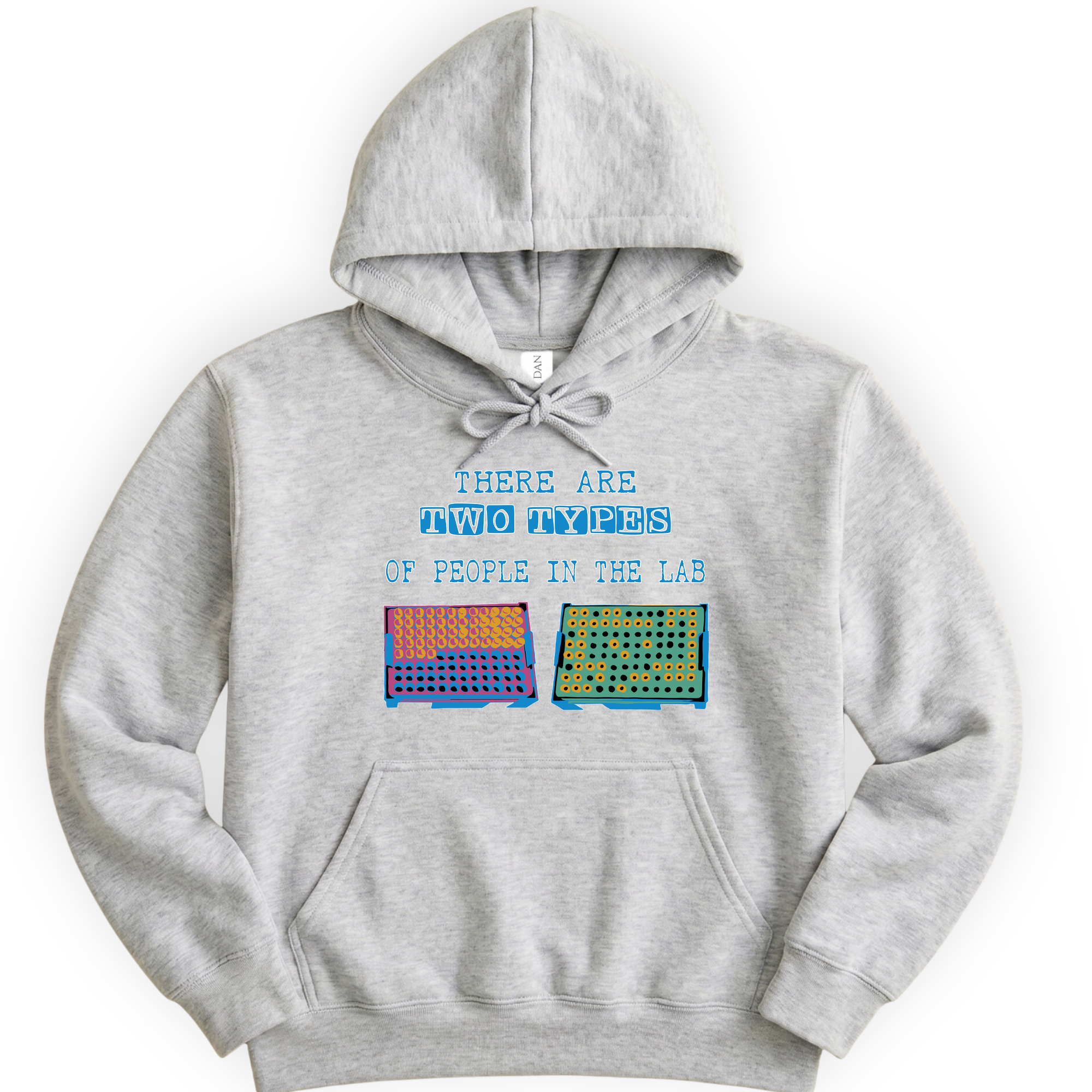 There Are Two Types Of People In The Lab hoodie — Ash