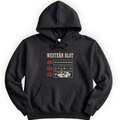 Western Blot hoodie — Black