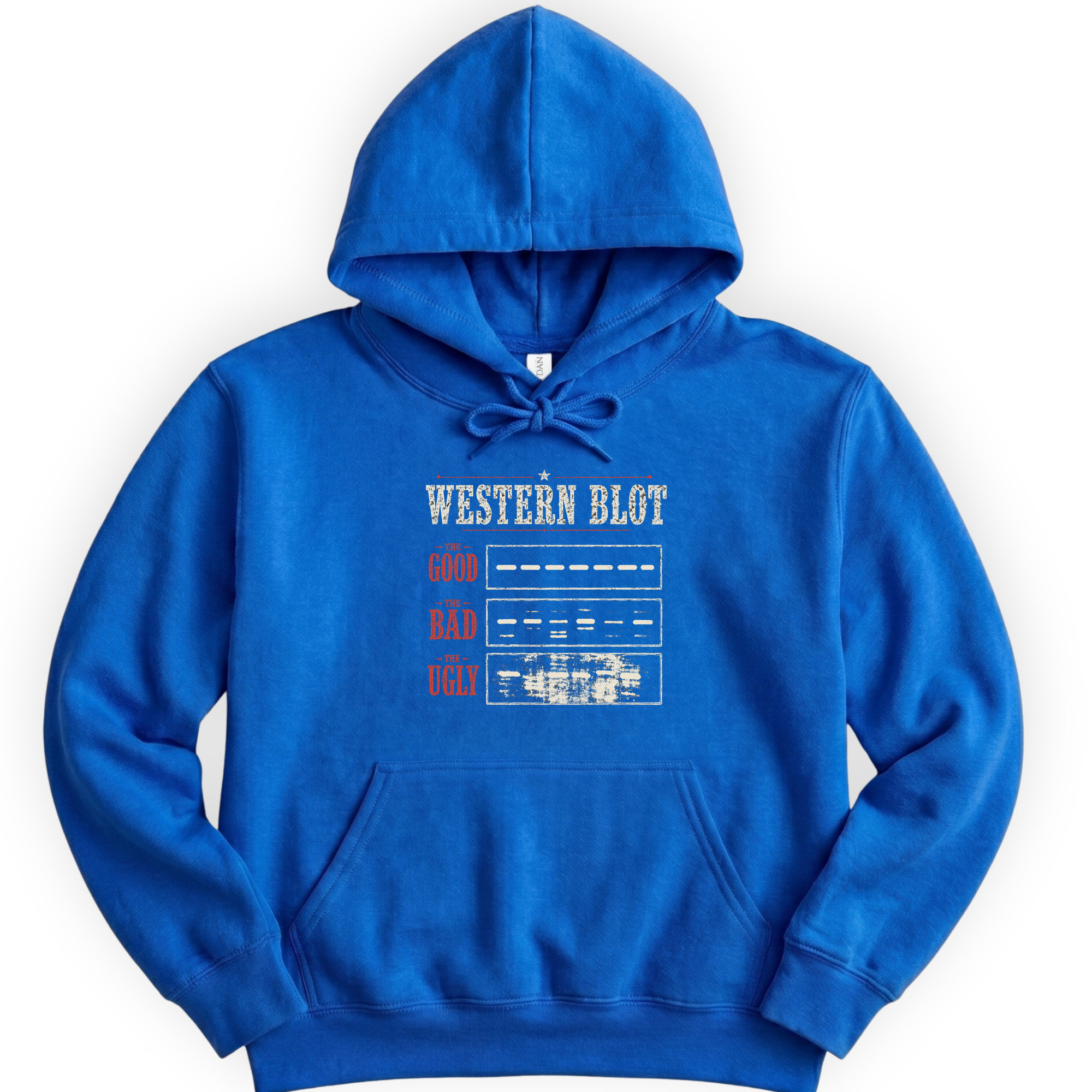 Western Blot hoodie — Royal