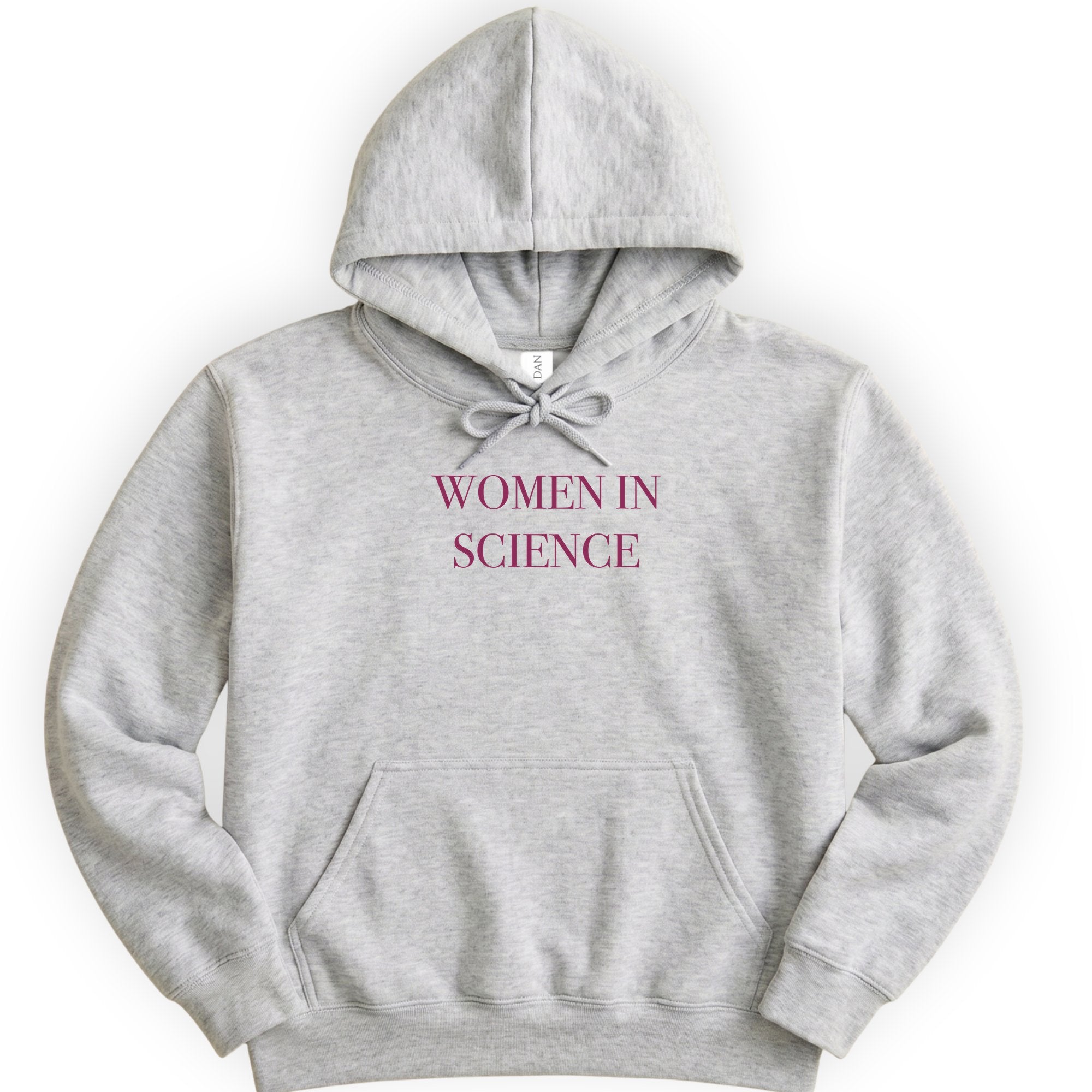 Women In Science hoodie — Ash