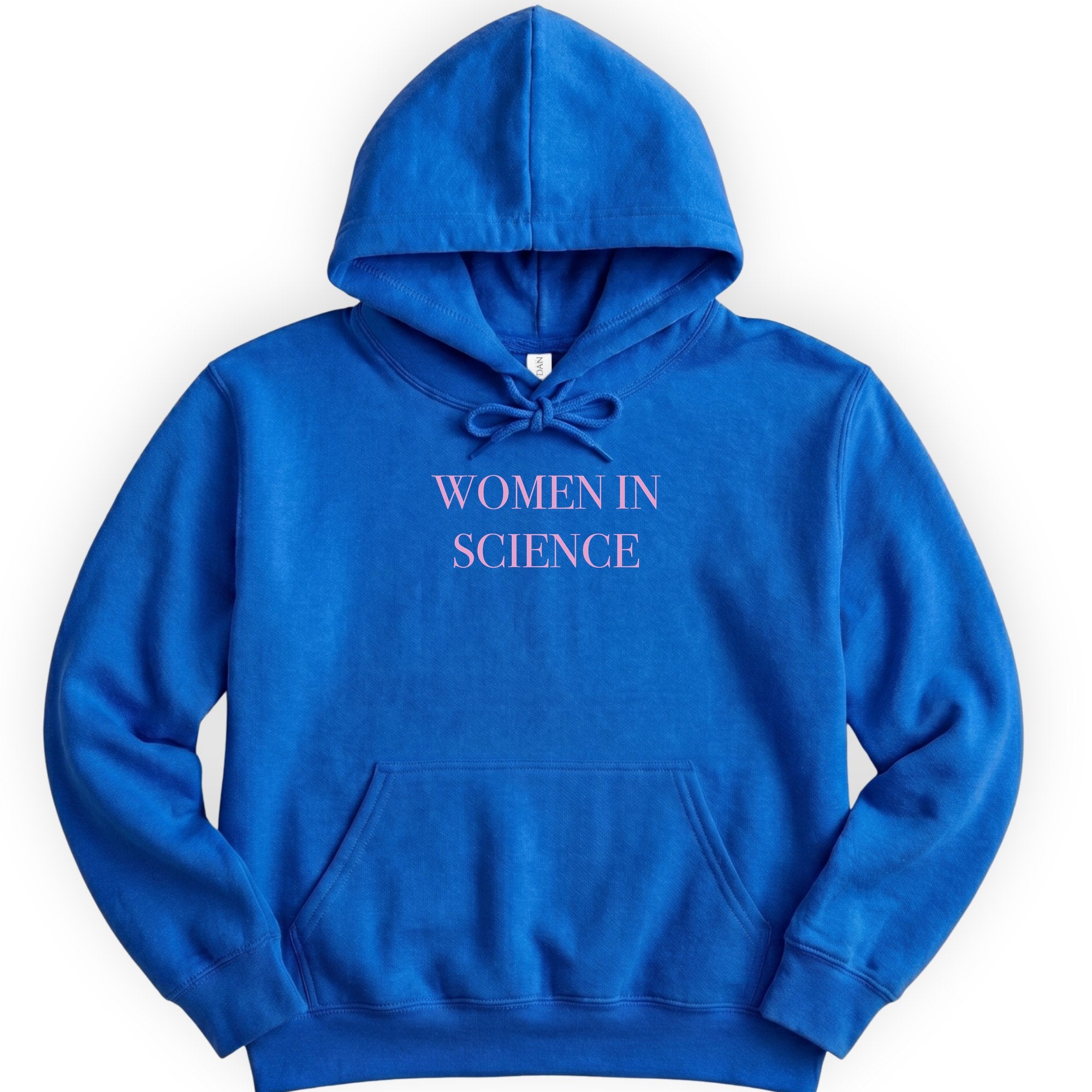 Women In Science hoodie — Royal