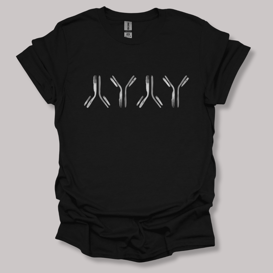 IgG antibodies T-shirt Black / S