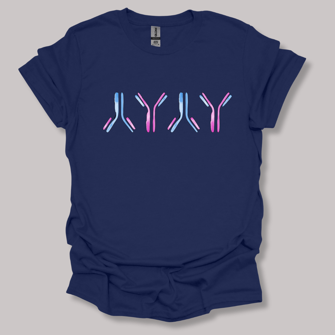 IgG antibodies T-shirt Navy / S