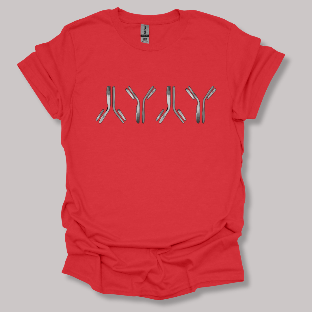 IgG antibodies T-shirt Red / M