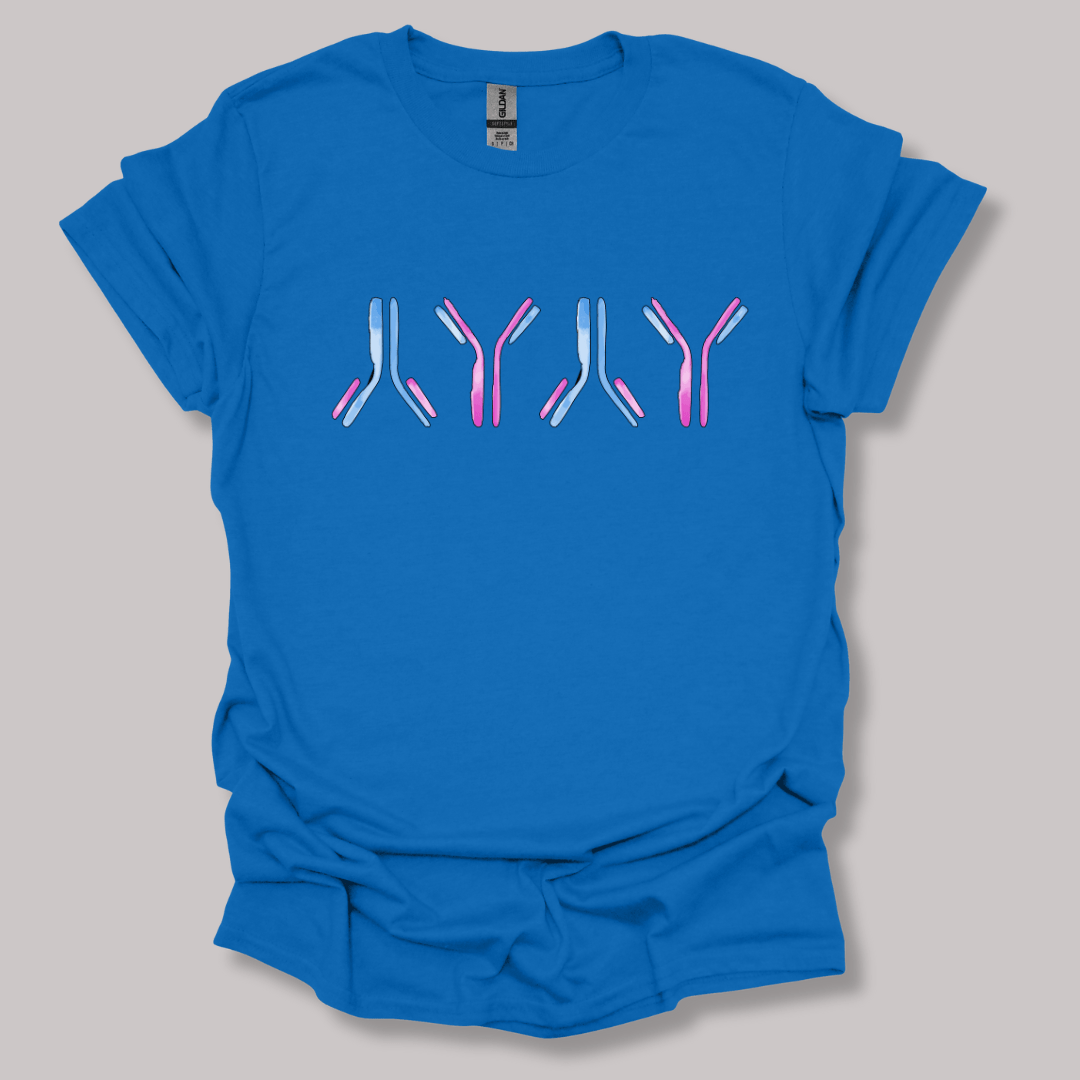 IgG antibodies T-shirt Royal / S