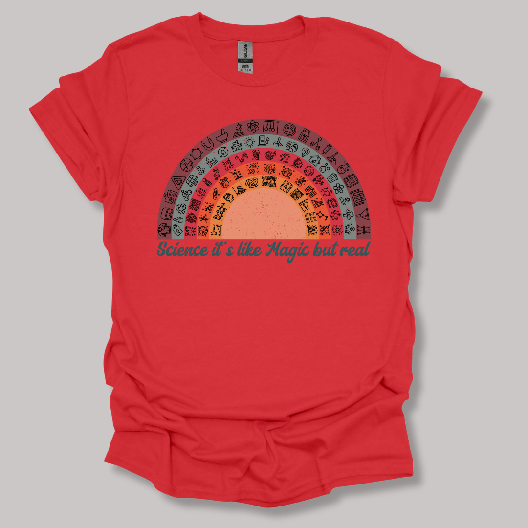 Lab Icon Arc T-Shirt Red / M