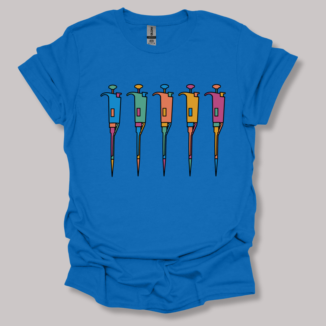 Lab Pipettes T-shirt
