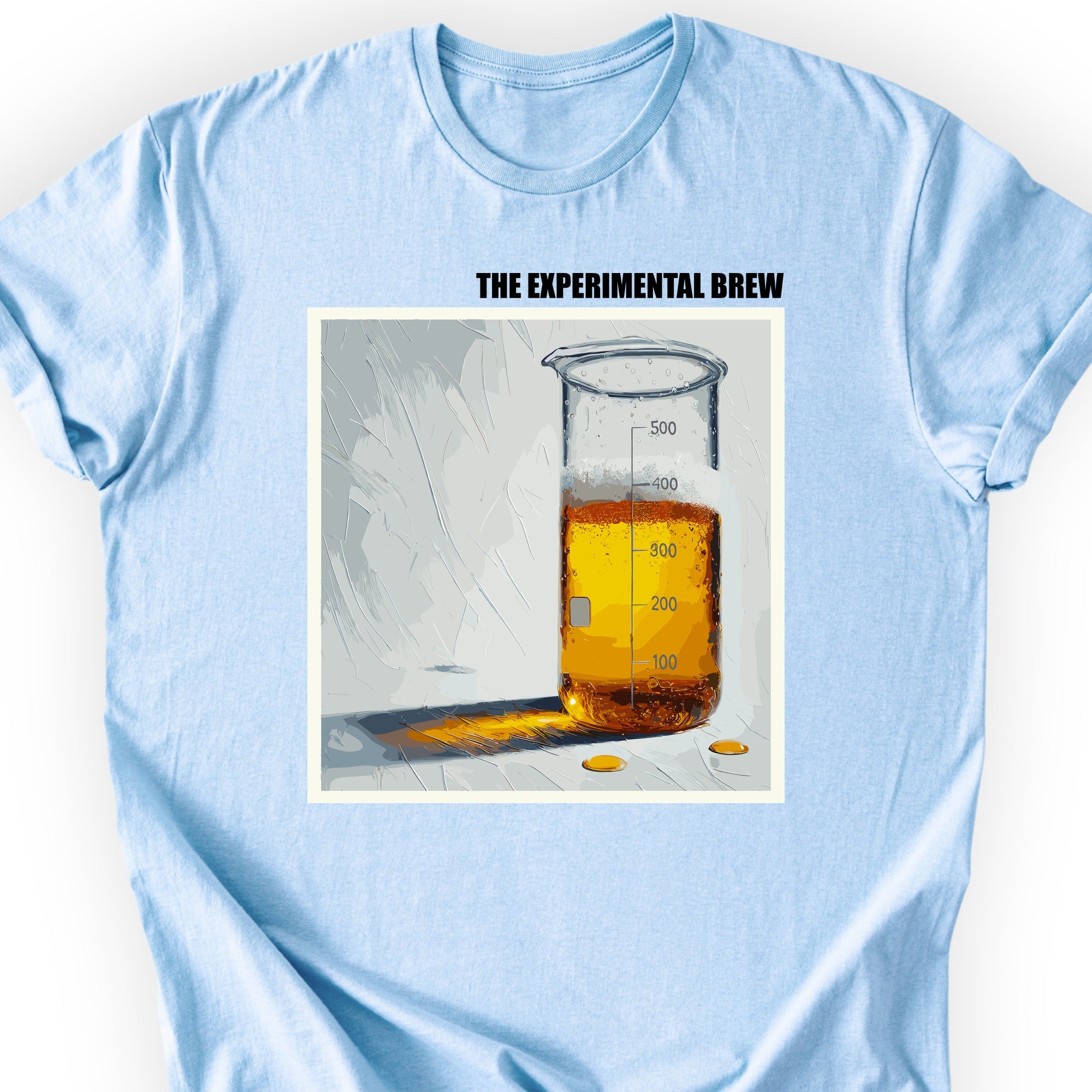 The Experimental Brew T-shirt Light Blue