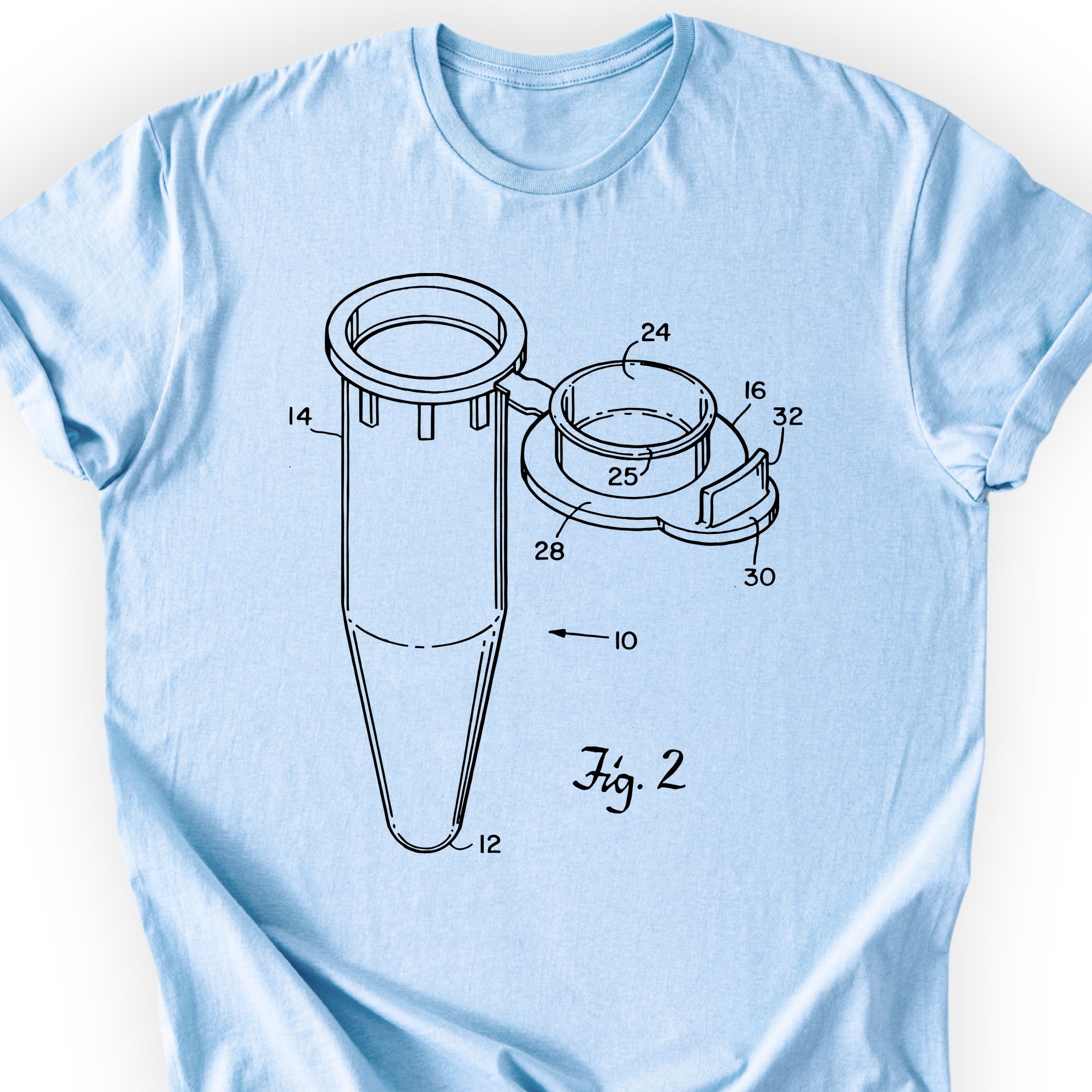 Eppendorf Patent T-shirt Light Blue