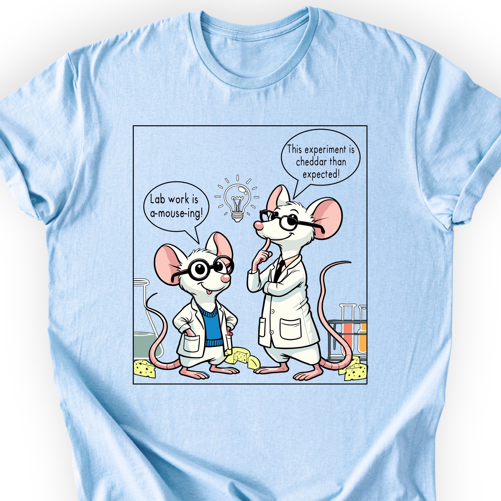 Lab Rats T-shirt Light Blue