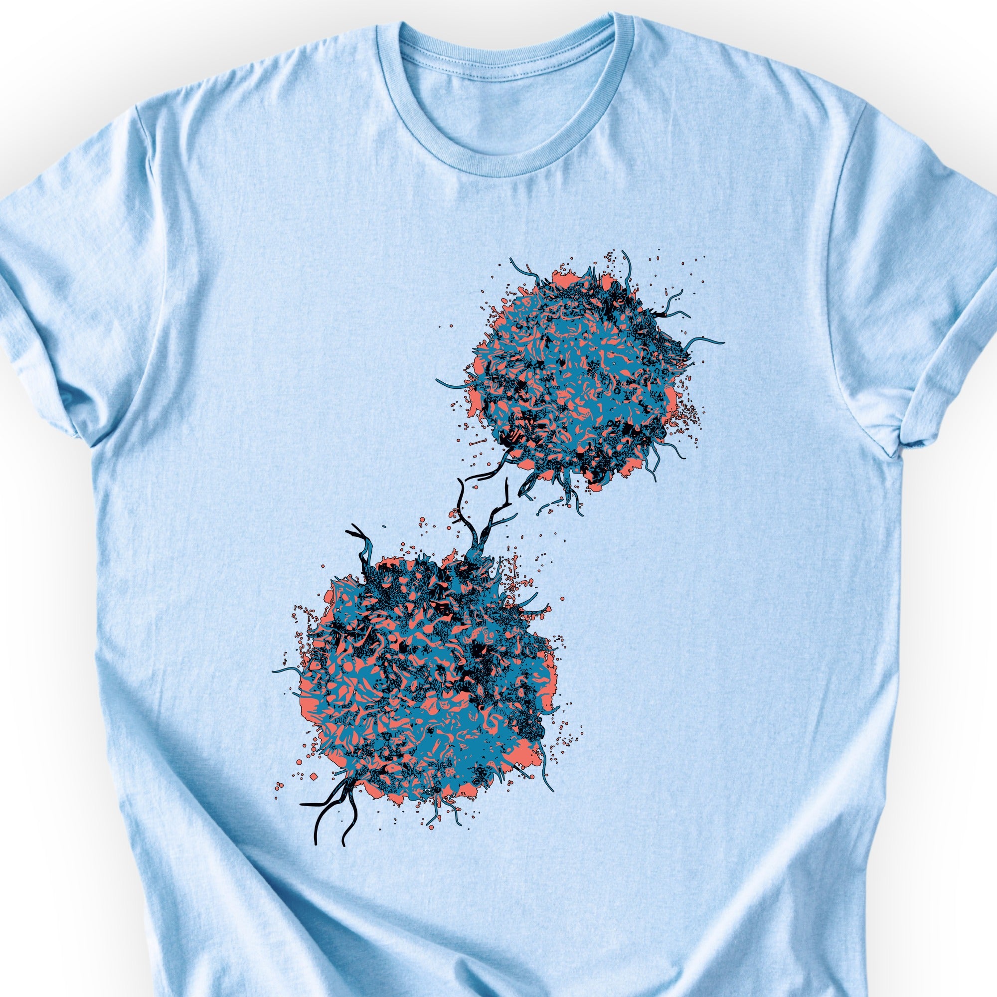 T-cells T-shirt Light Blue