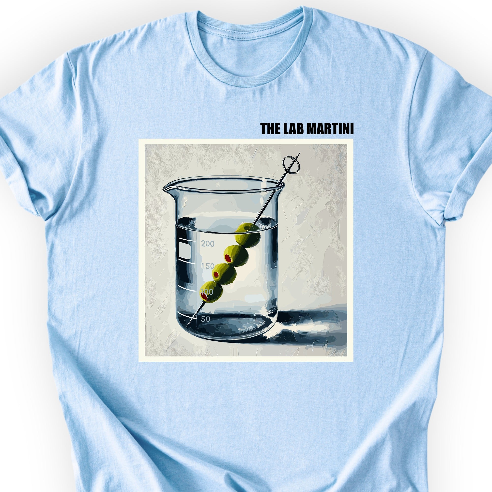 The Lab Martini T-shirt Light Blue