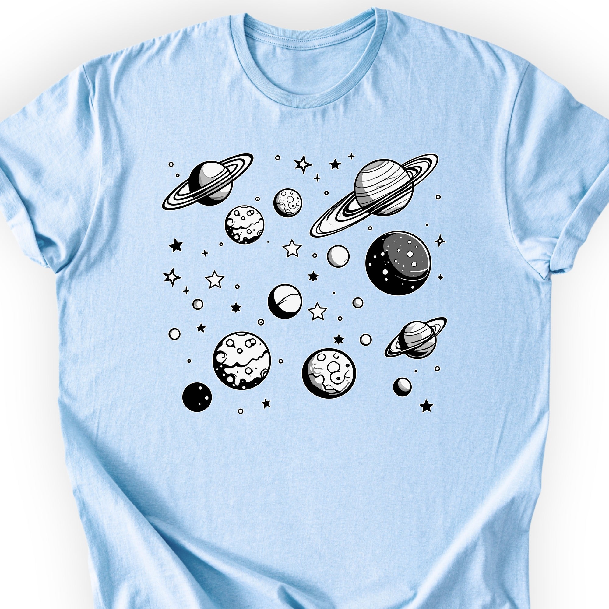 Astronomy T-Shirt Light Blue