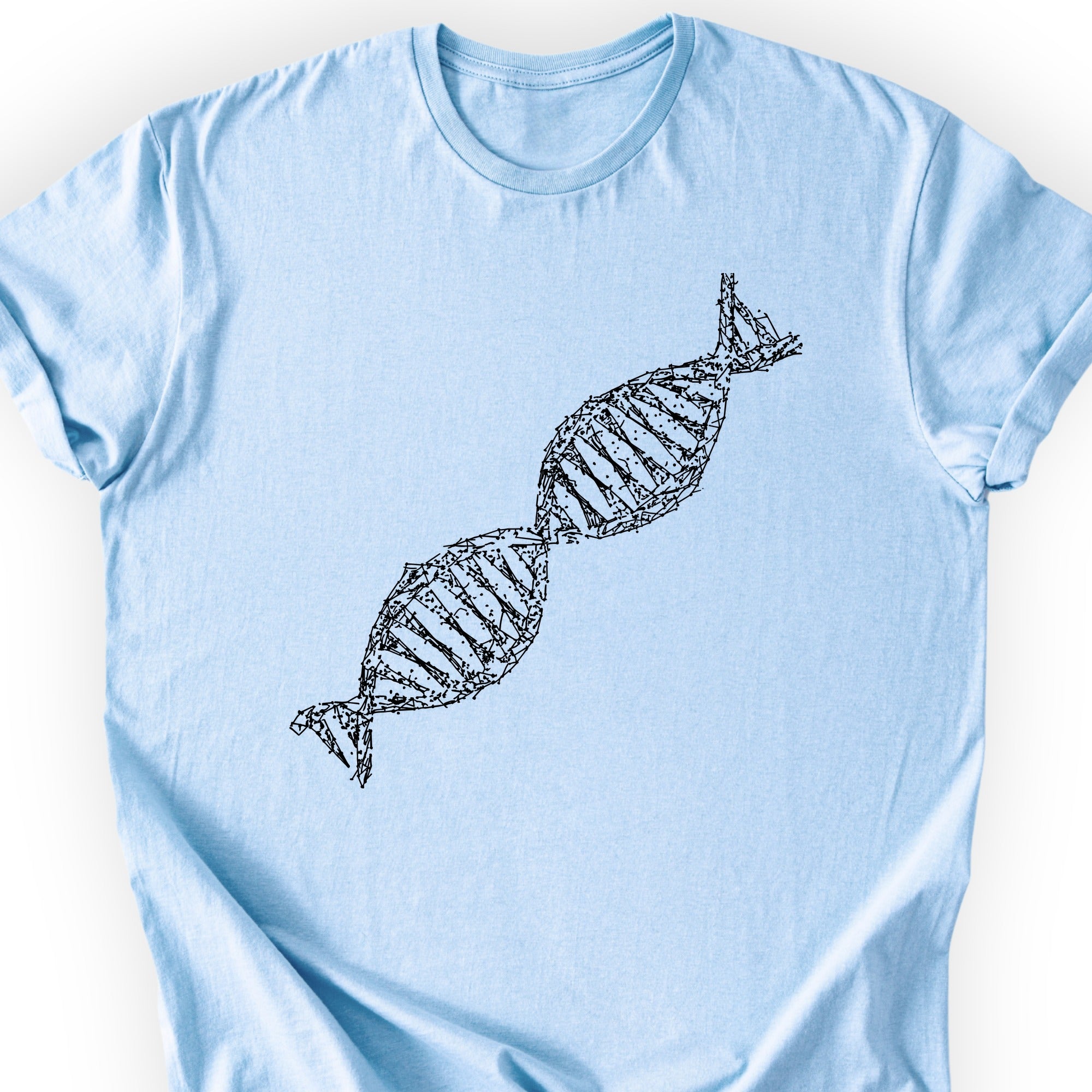 Minimalist DNA T-shirt Light Blue