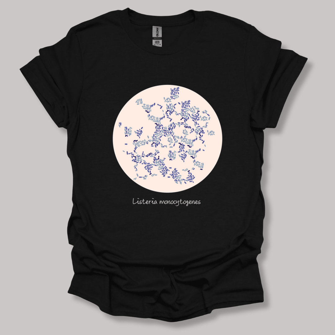 Listeria Monocytogenes T-shirt Black / S