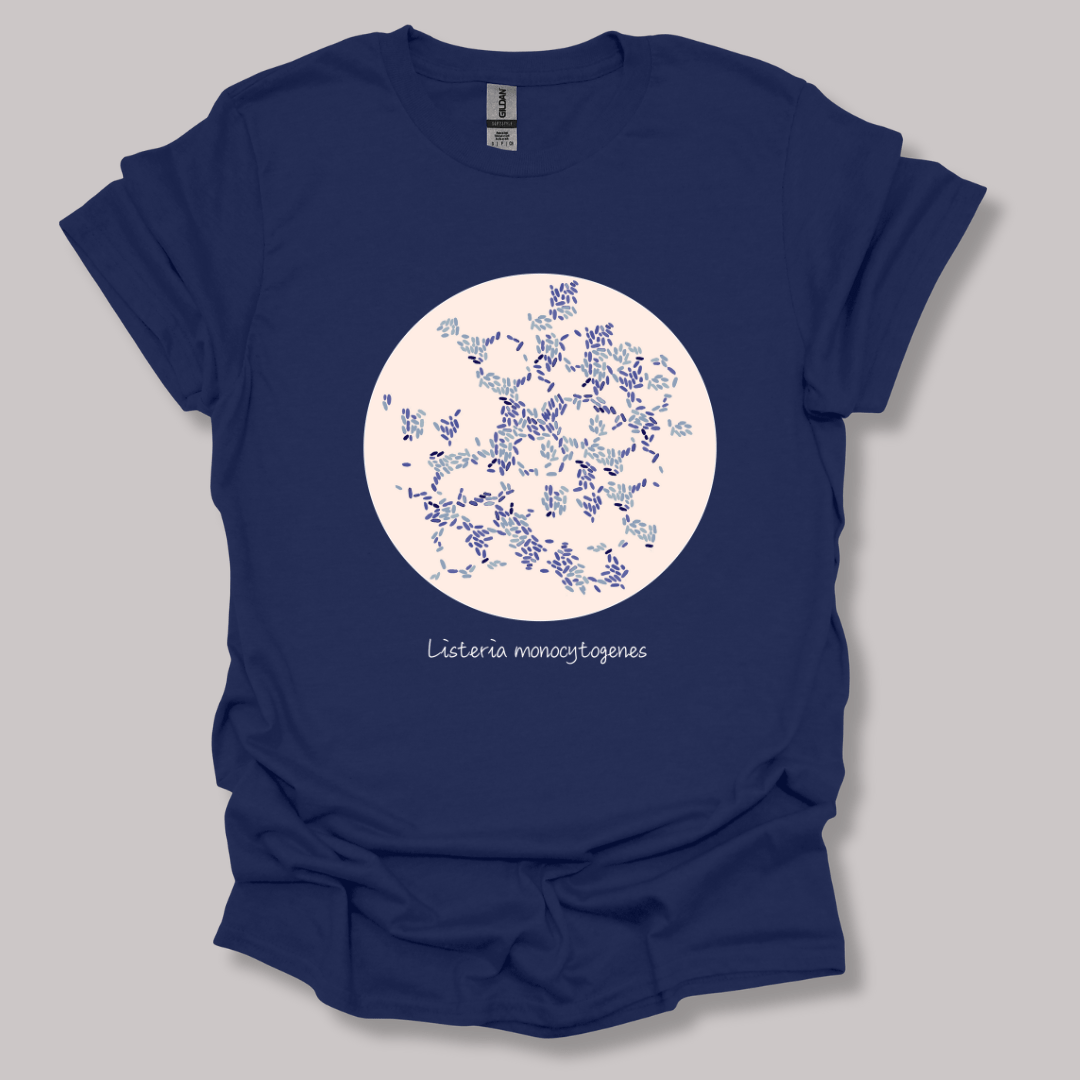 Listeria Monocytogenes T-shirt Navy / S