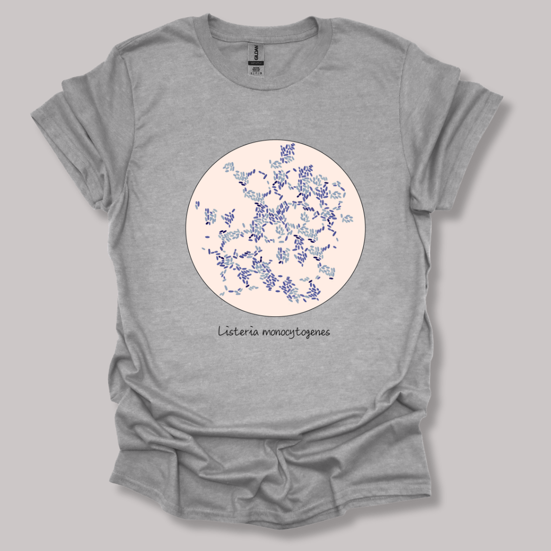 Listeria Monocytogenes T-shirt Sports Grey / S