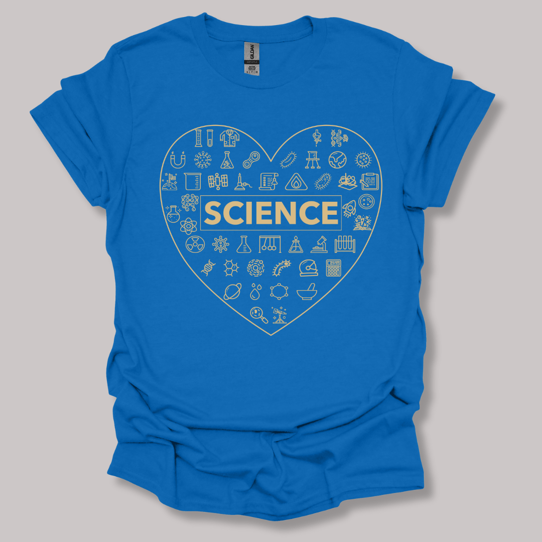 Love of Science T-shirt Royal / S