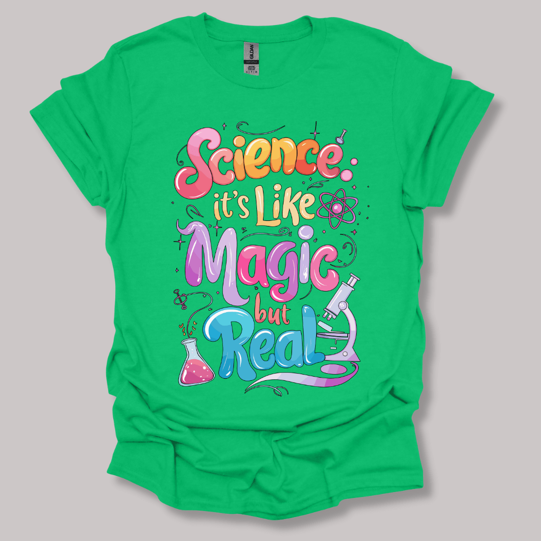 Magic of Science T-Shirt Irish Green / S