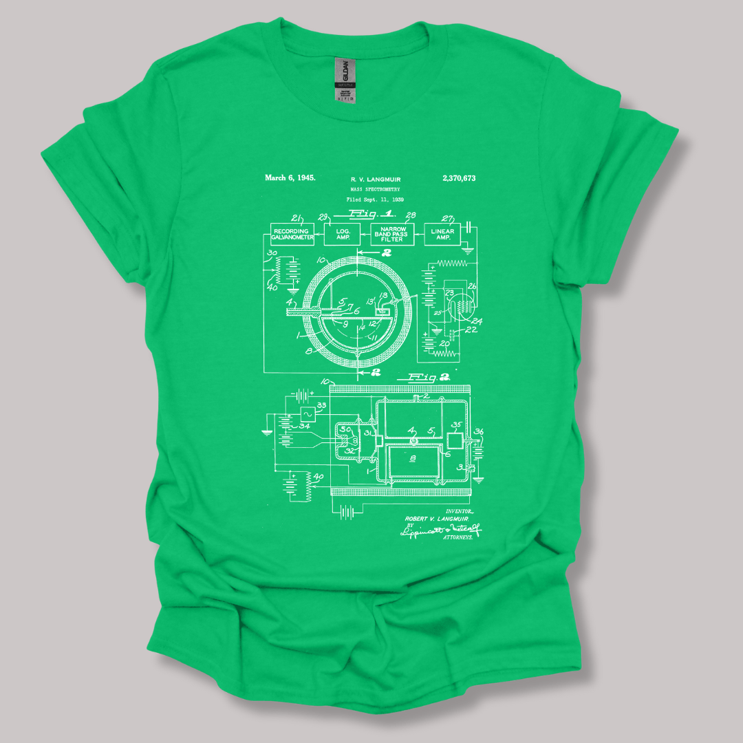 Mass Spec Patent T-shirt Irish Green / S
