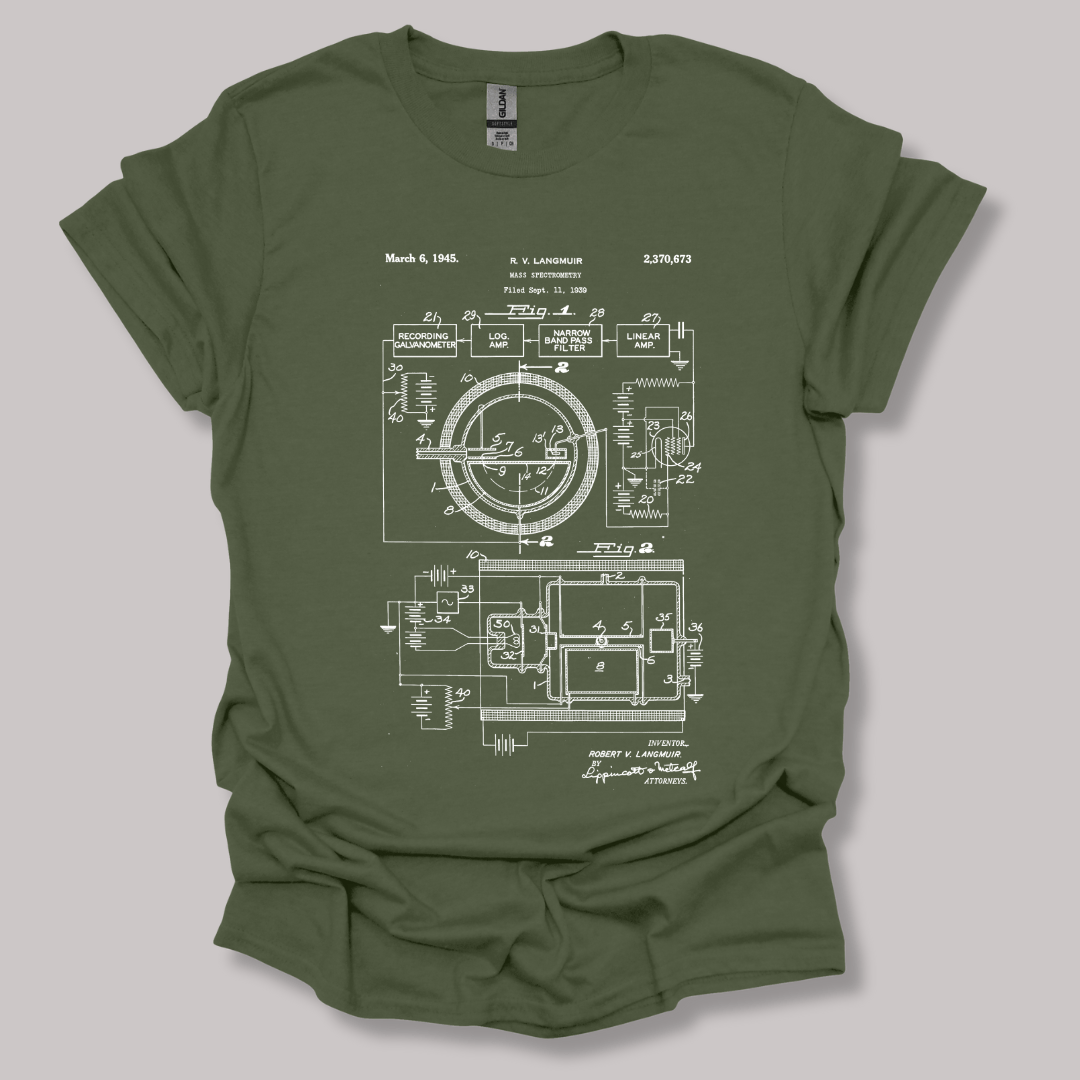 Mass Spec Patent T-shirt Military Green / S