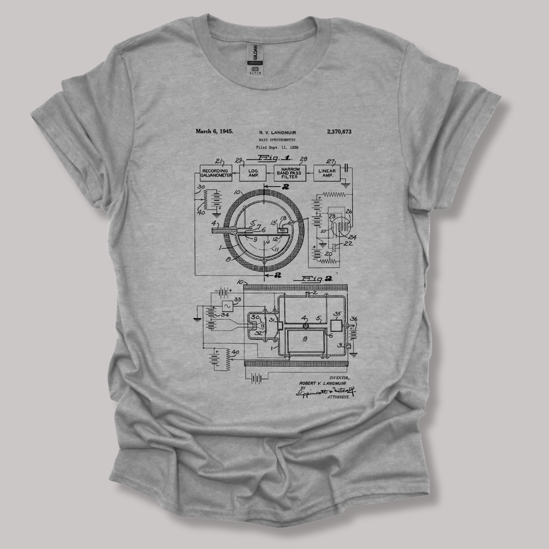 Mass Spec Patent T-shirt Sports Grey / S