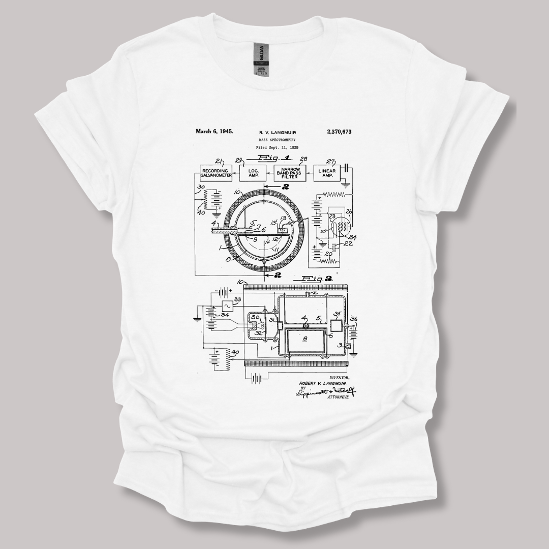 Mass Spec Patent T-shirt White / S