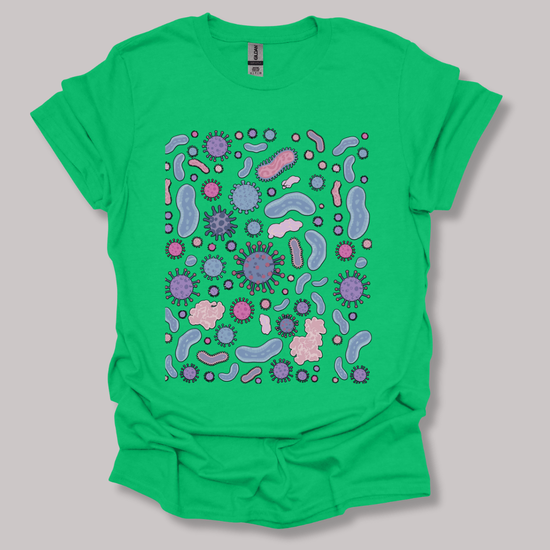 Microbiology  T-shirt Irish Green / S