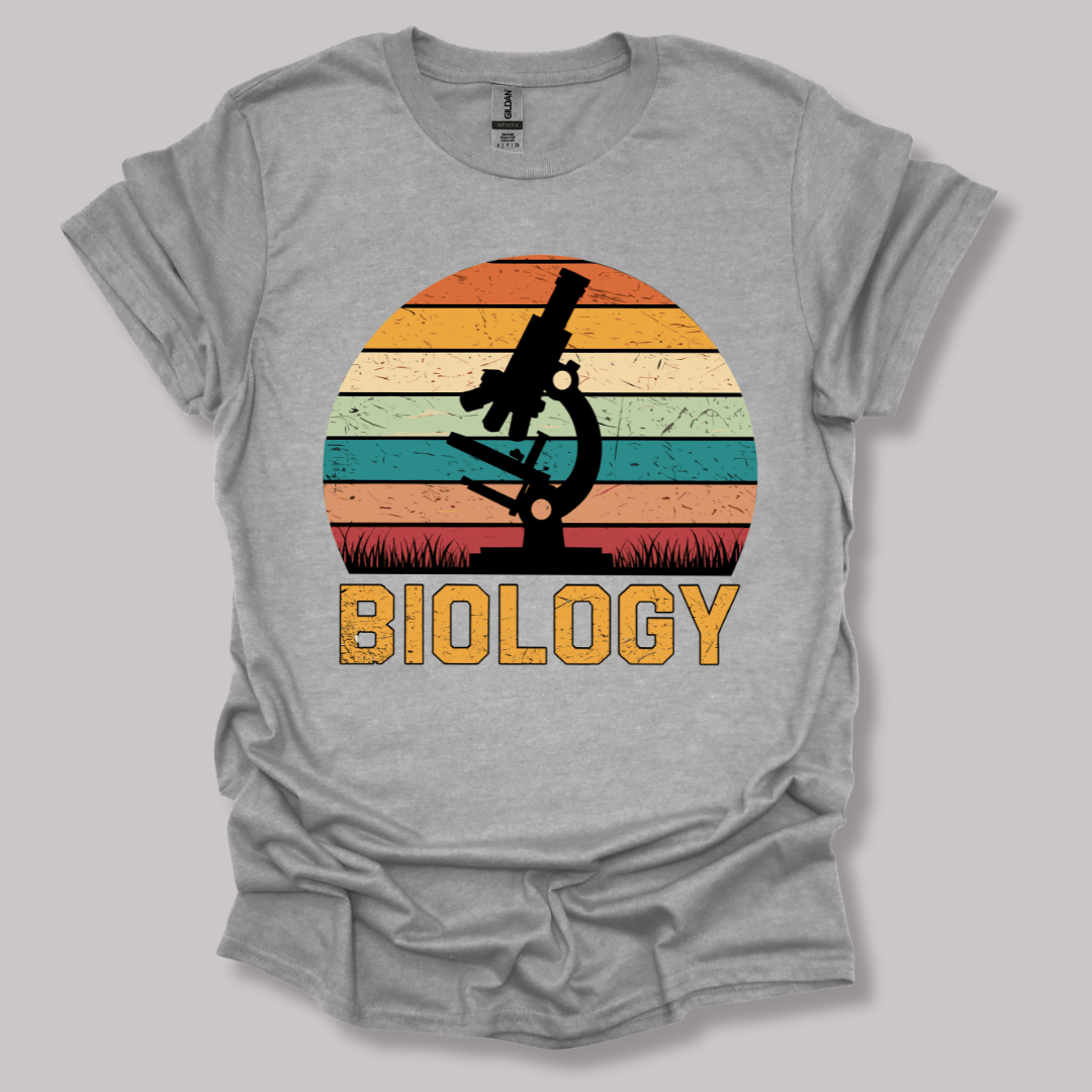 Microscope Sunset T-shirt Sports Grey / S