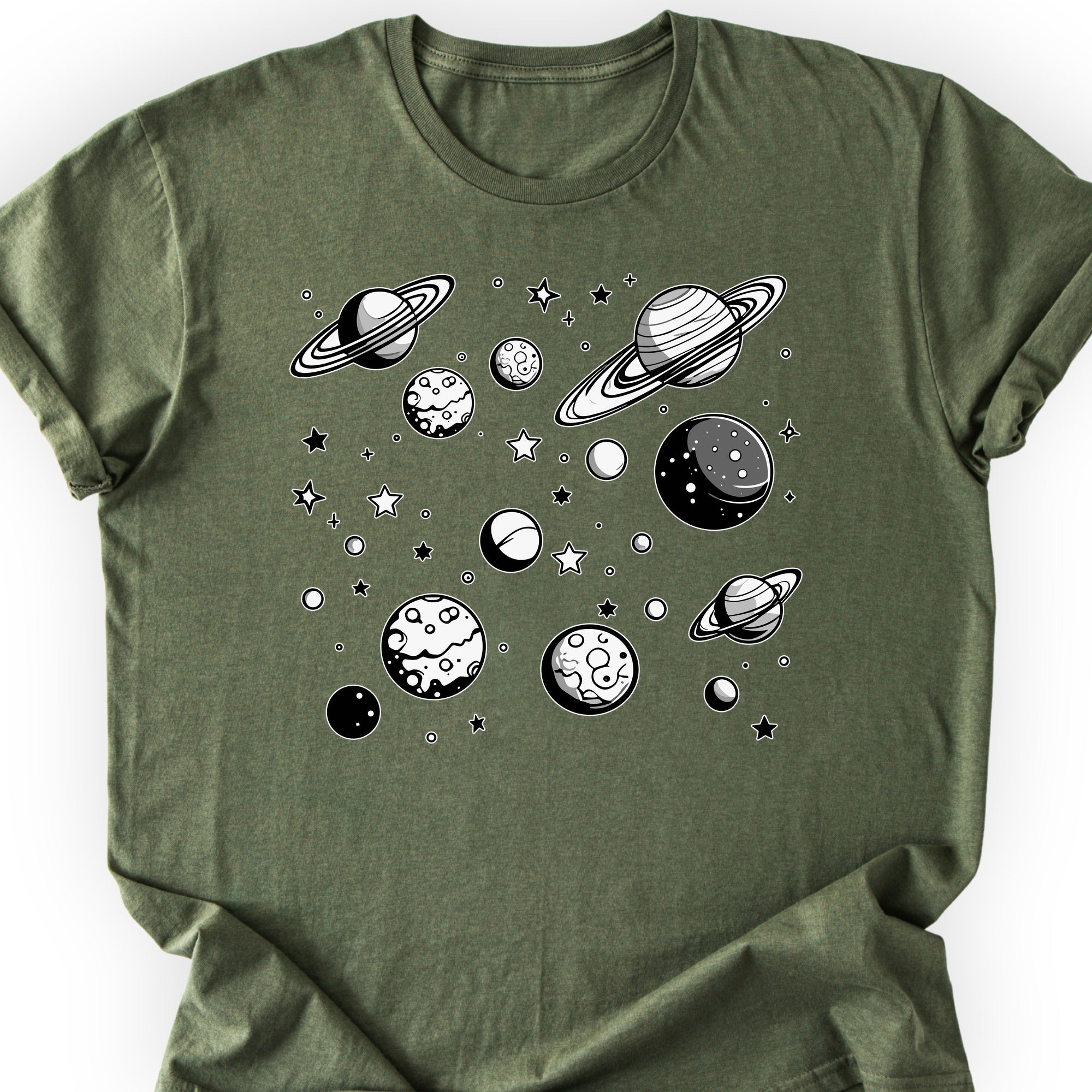 Astronomy T-Shirt Military Green