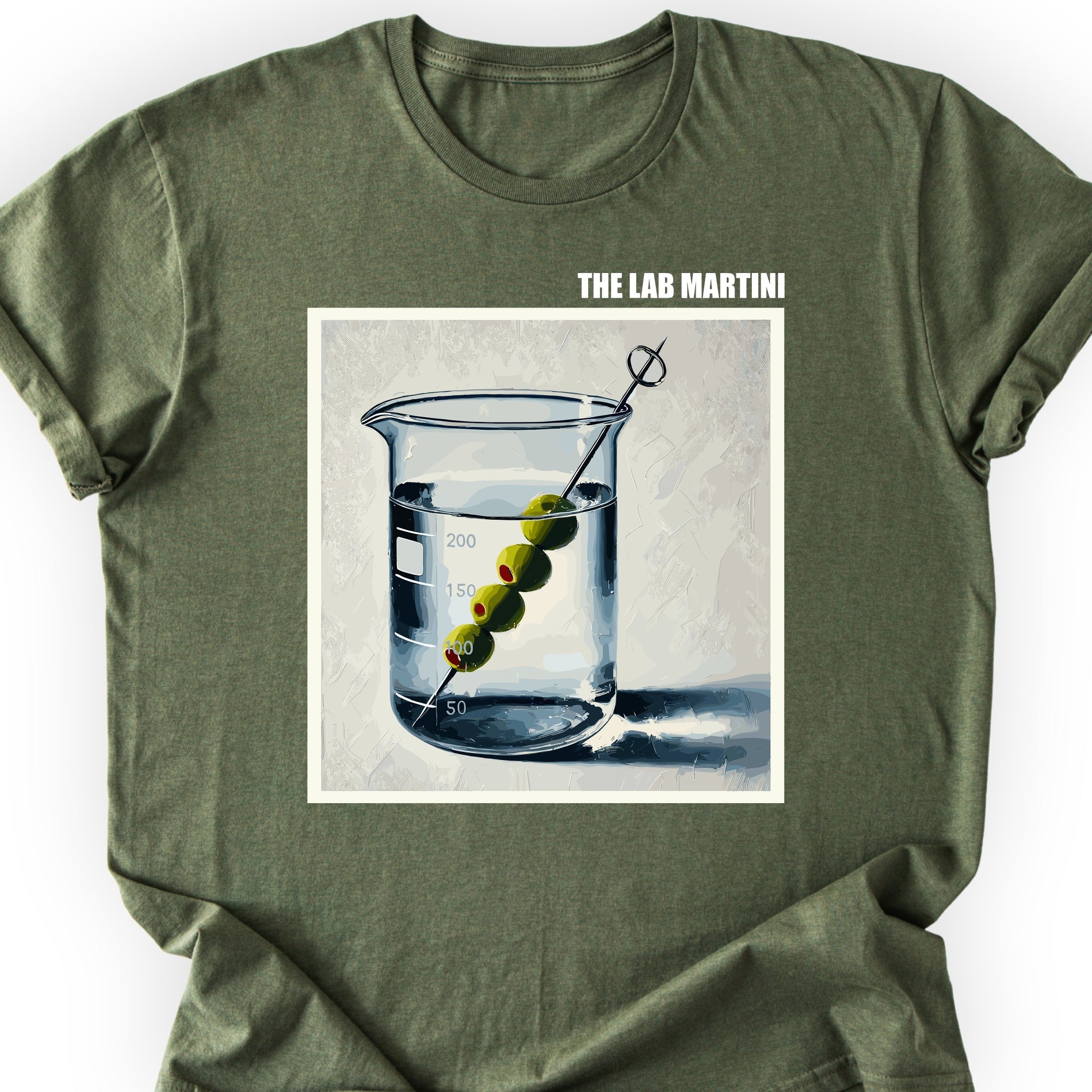 The Lab Martini T-shirt Military Green