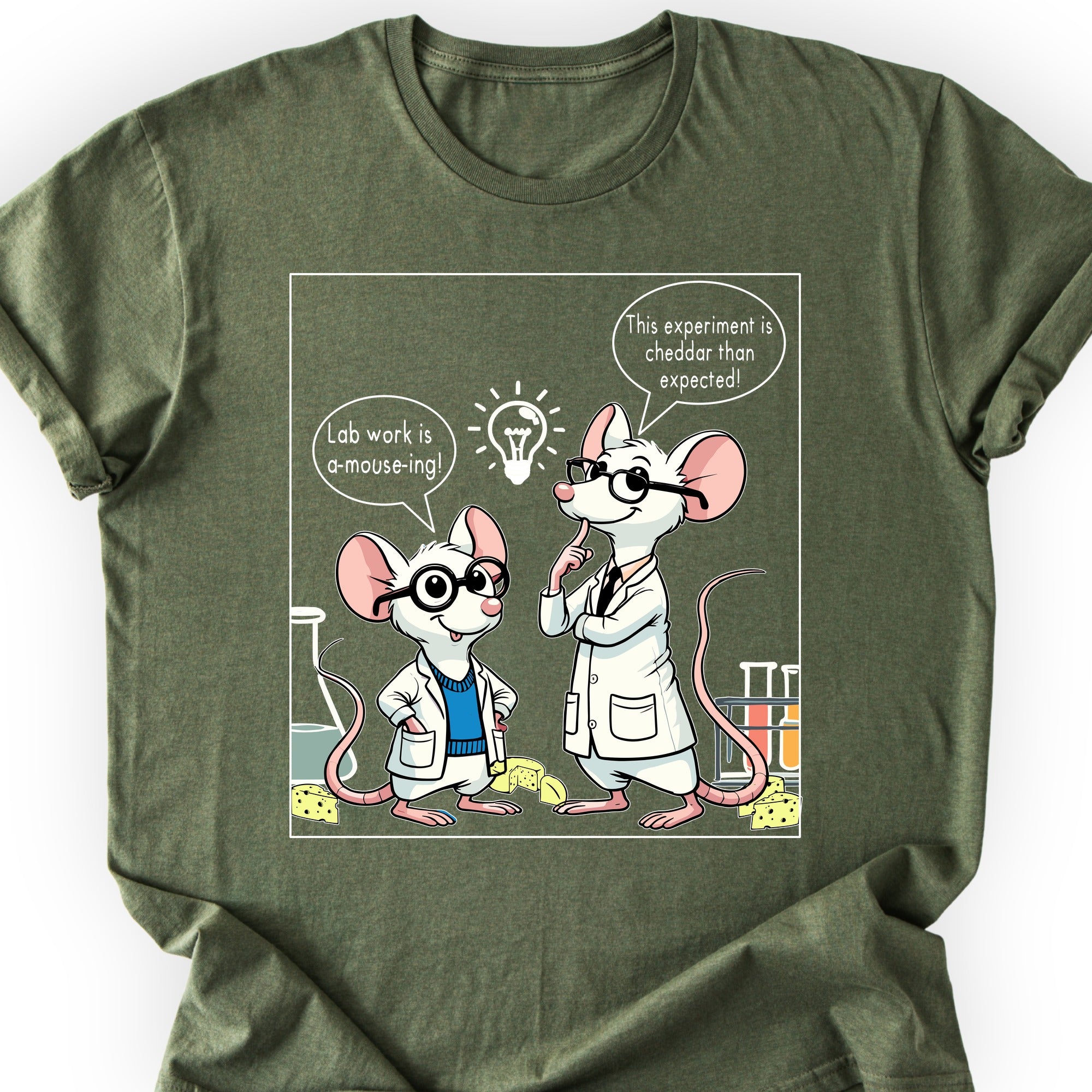 Lab Rats T-shirt Military Green