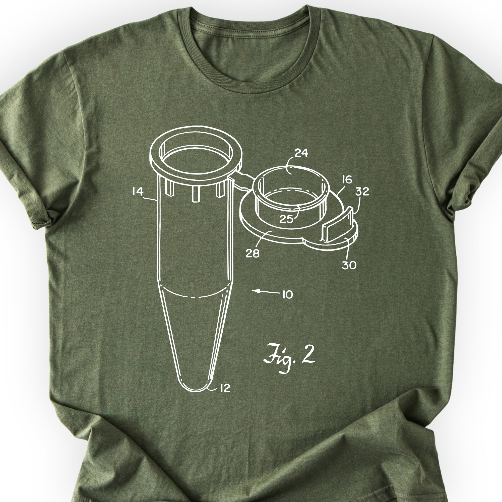Eppendorf Patent T-shirt Military Green