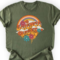 Retro Science T-Shirt Military Green