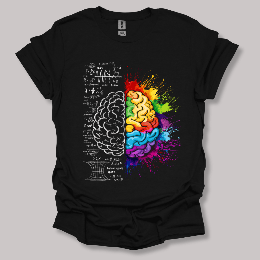 Mind's duality T-shirt Black / S