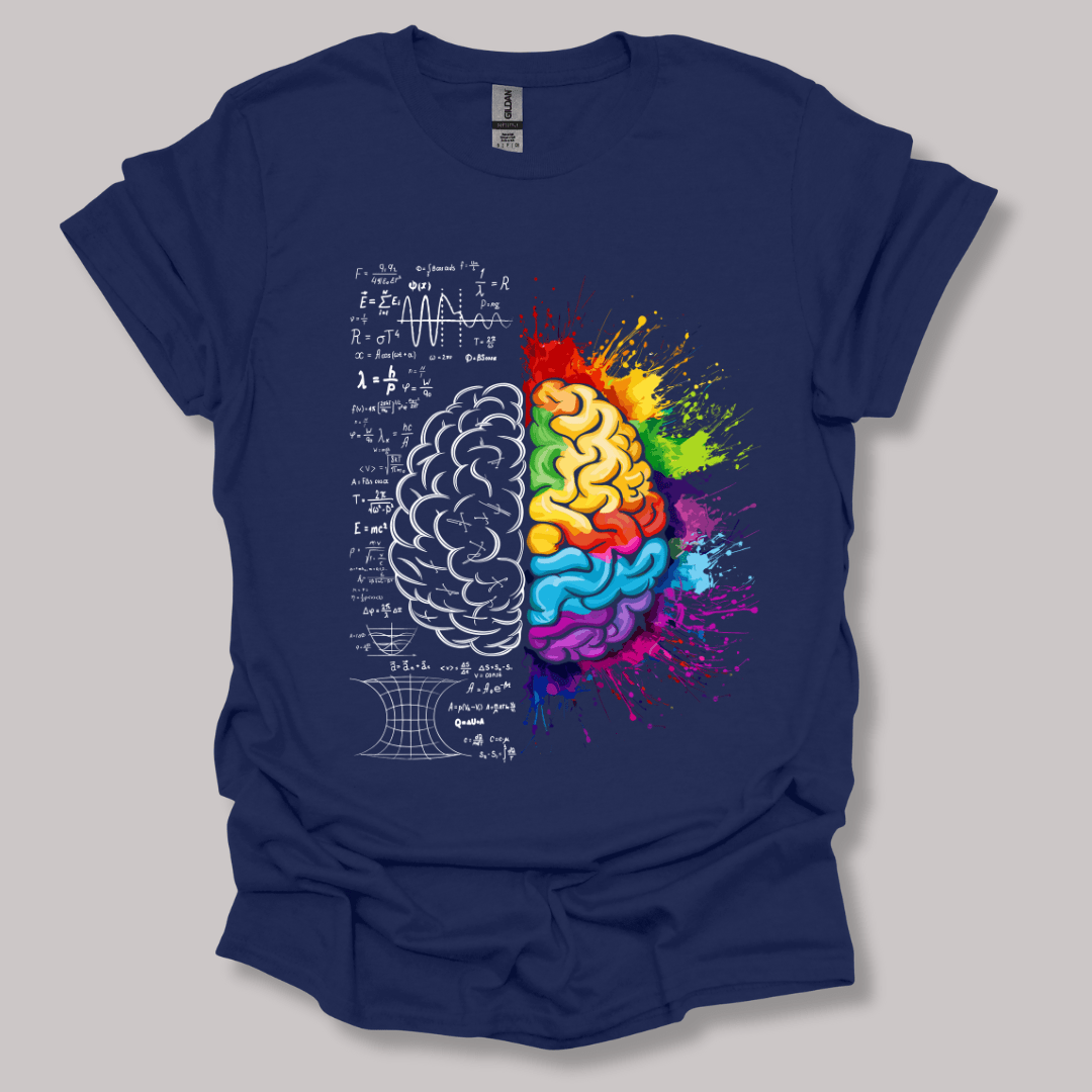 Mind's duality T-shirt Navy / S