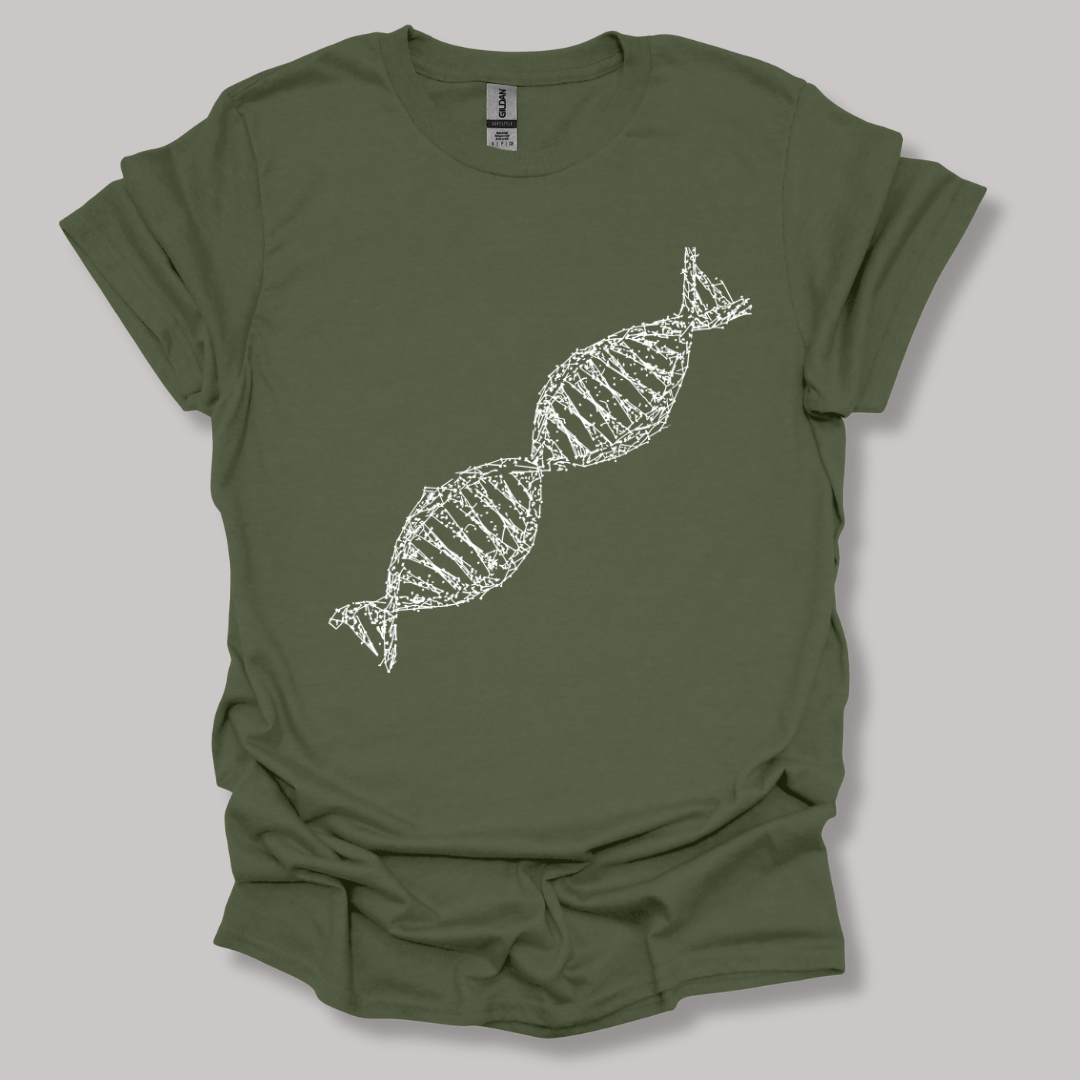 Minimalist DNA T-shirt Military Green / S