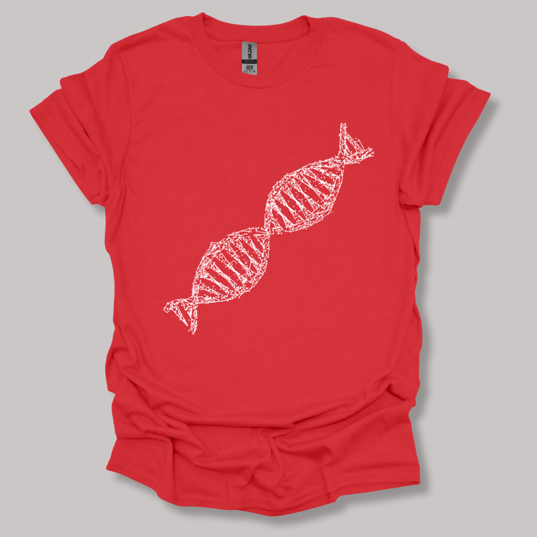Minimalist DNA T-shirt Red / S