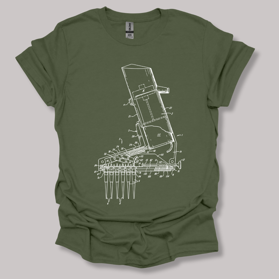 Multichannel Aid Patent T-shirt Military Green / S