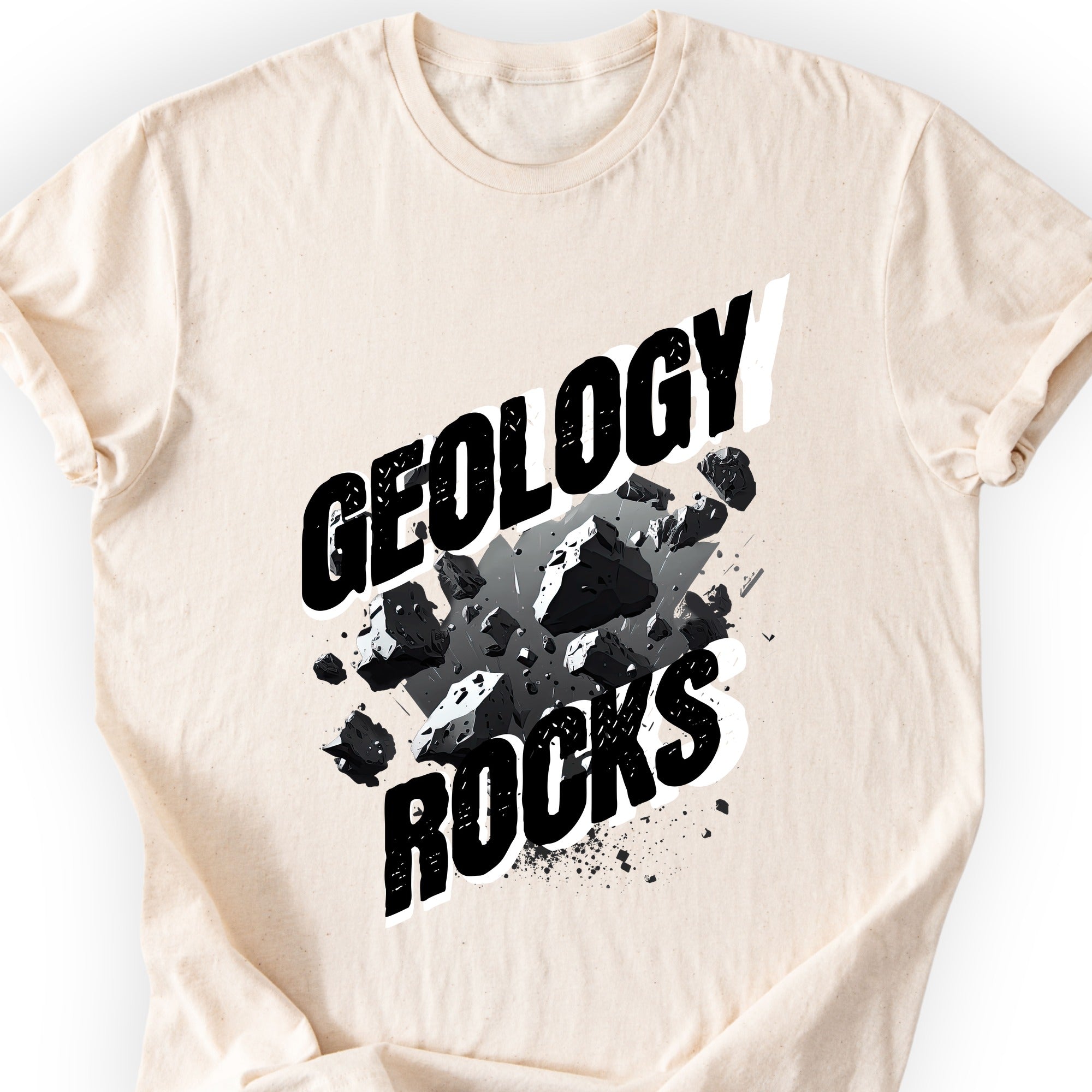 Geology Rocks T-shirt Natural