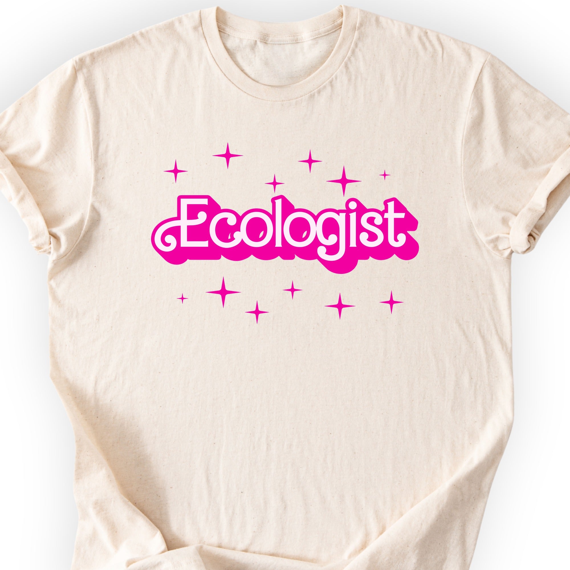 Geologist Pink Doll T-shirt Natural