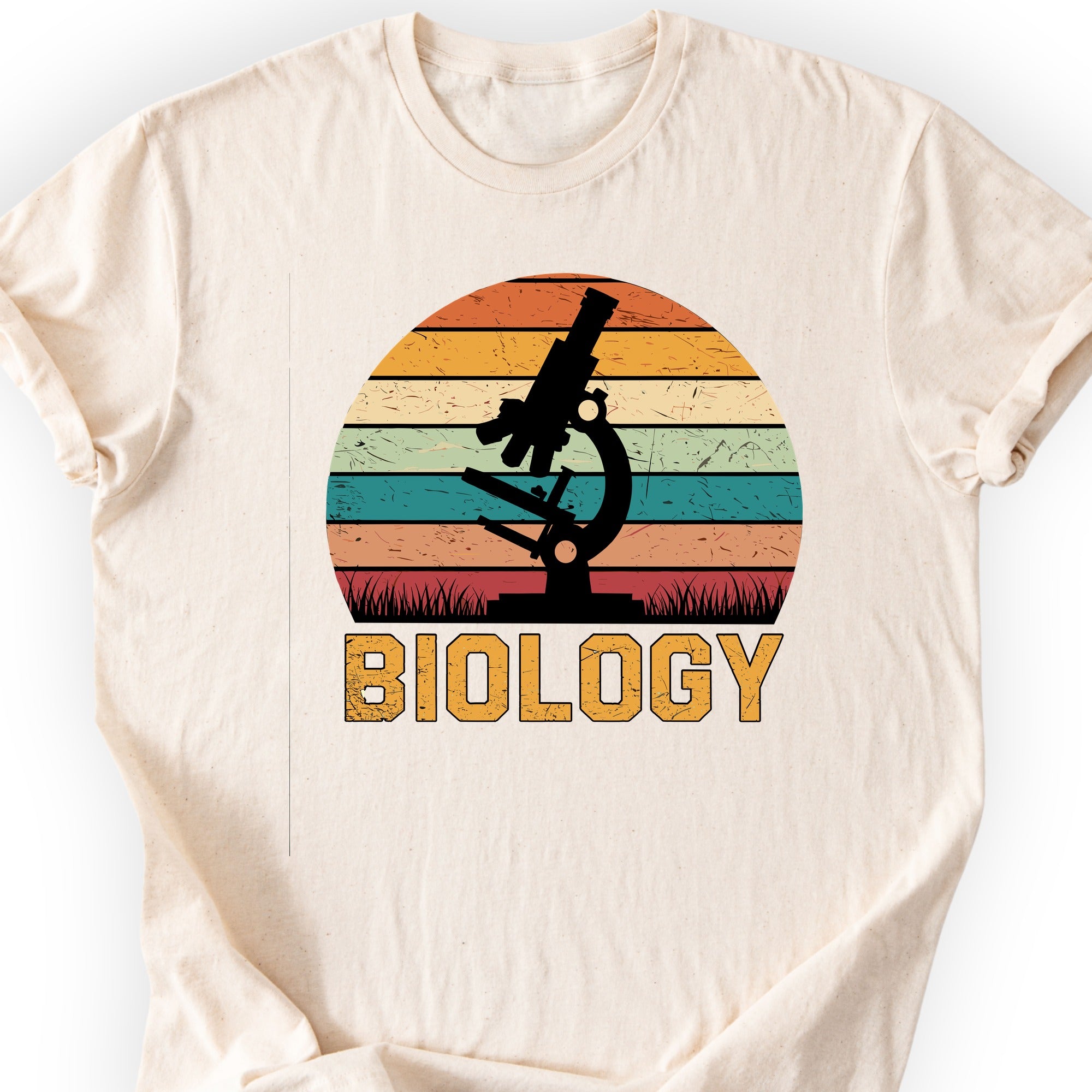 Microscope Sunset T-shirt Natural